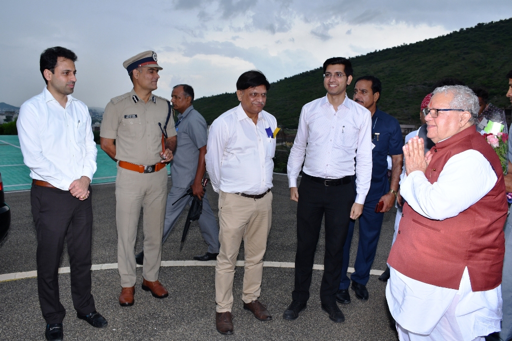 The inauguration of the newly constructed and established girls' college building in Bilota village,