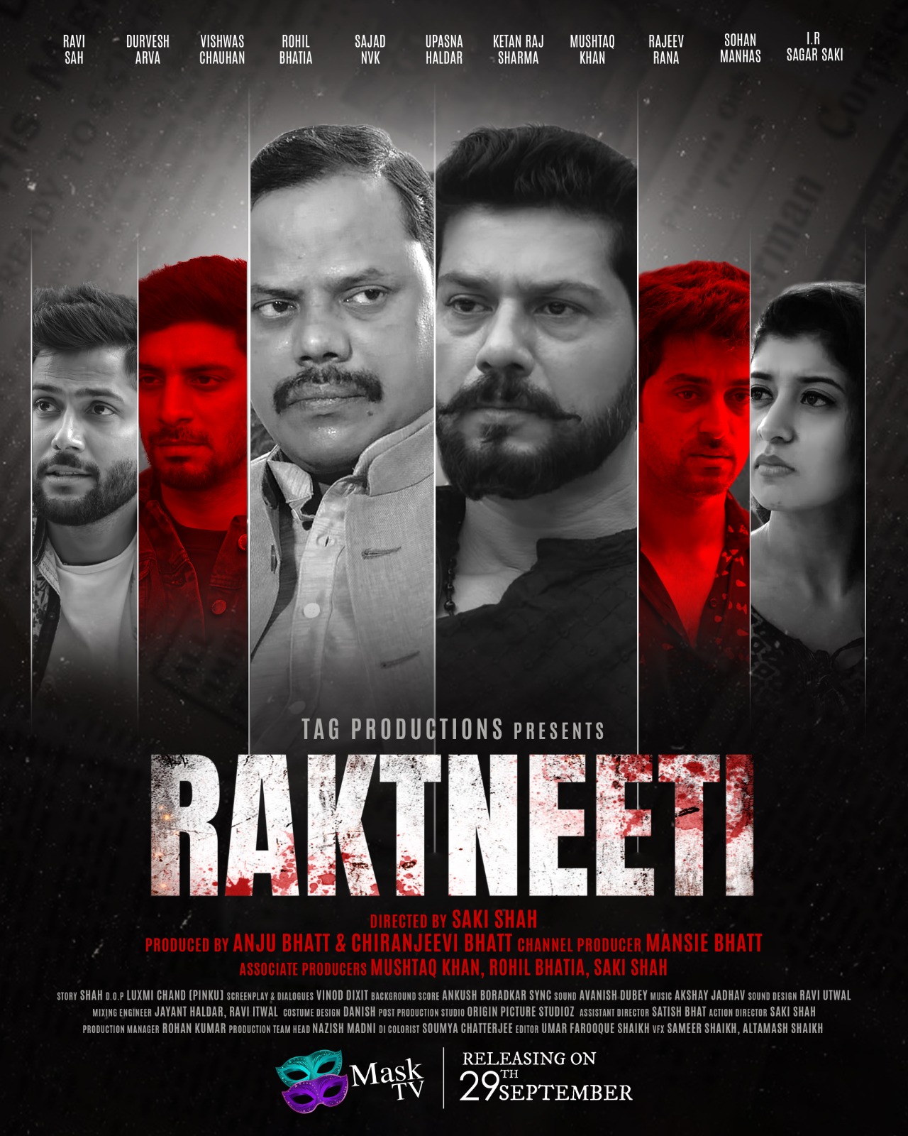 Raktneeti: A Web Series Debuting on Mask TV OTT This Ganeshotsav"