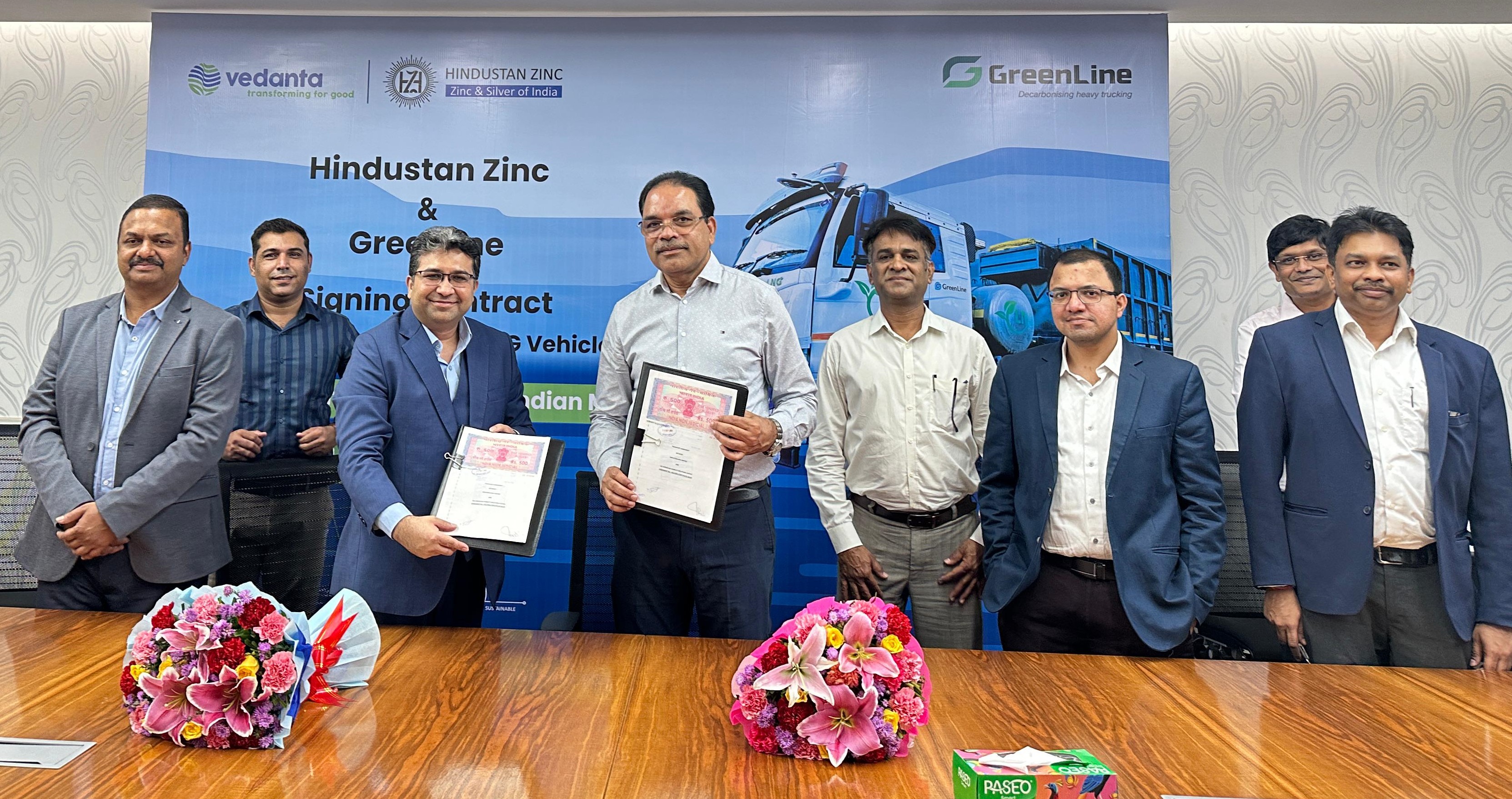 Hindustan Zinc Signs Landmark Agreement for 180 LNG Vehicles