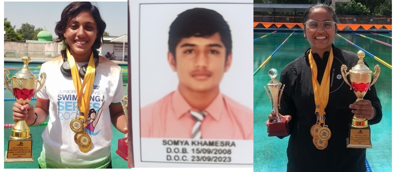 Outstanding Young Swimmers Secure Gold at State-Level Competition*