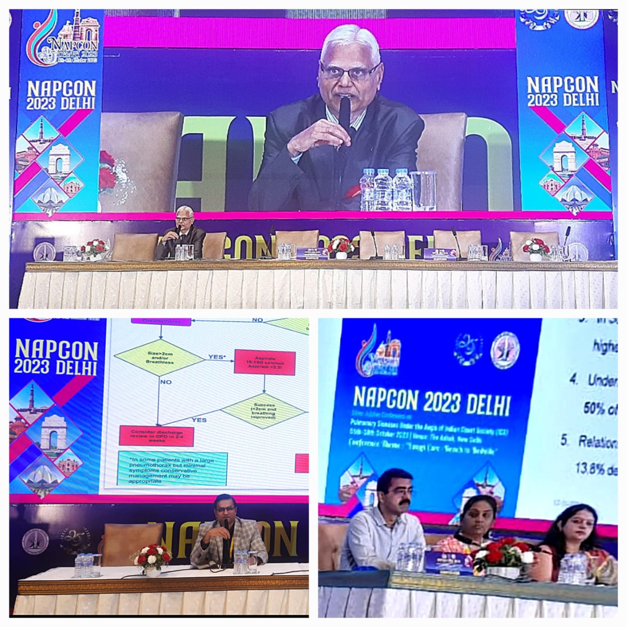 National Chest Conference in Delhi Led by Geetanjali Hospital's TB and Chest Department Physicians
