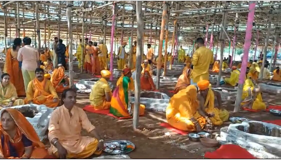 Divine Rituals Sacred Mahayagna Commences with Divine Rituals in Udaipur