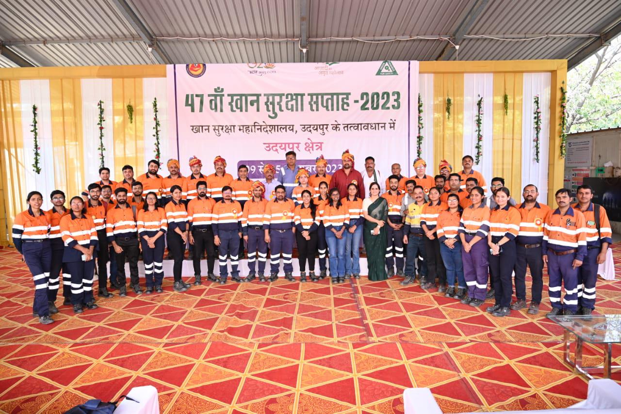 Hindustan Zinc celebrated its 47th Mining Safety Week 