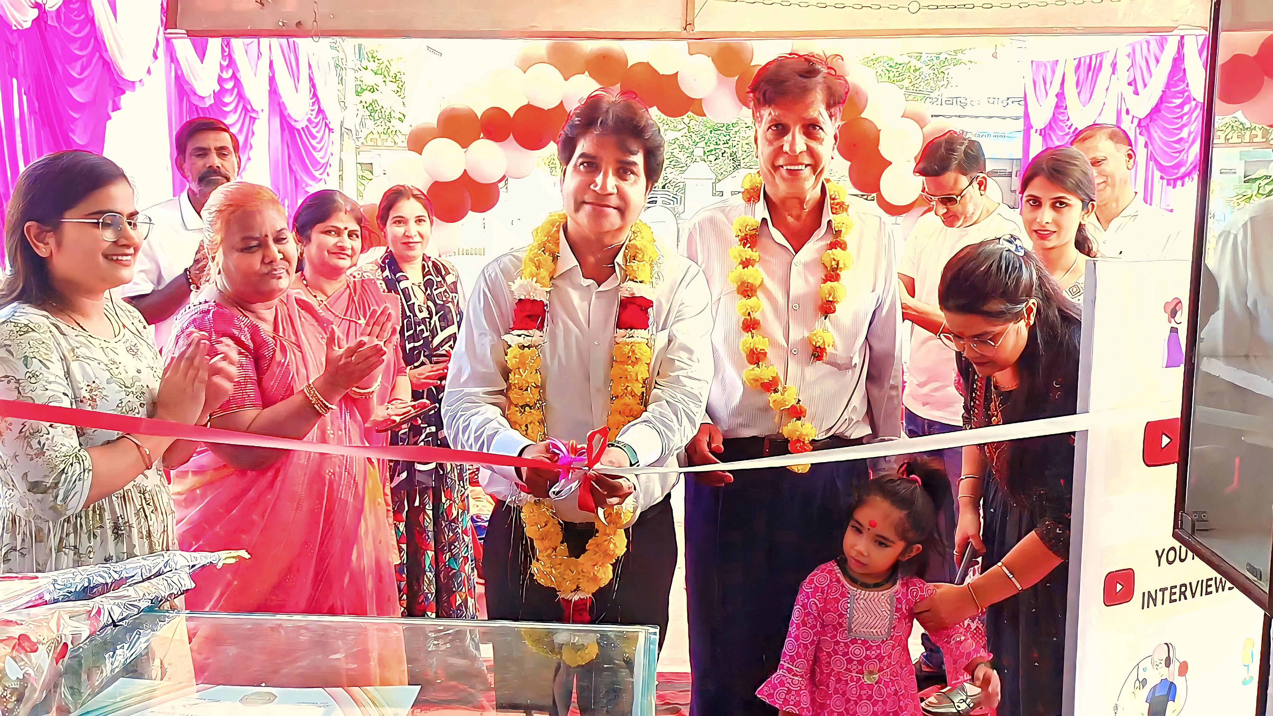 Inauguration of the "Seek Assignment Hub" by Dr. Deepak and Bigul Jain