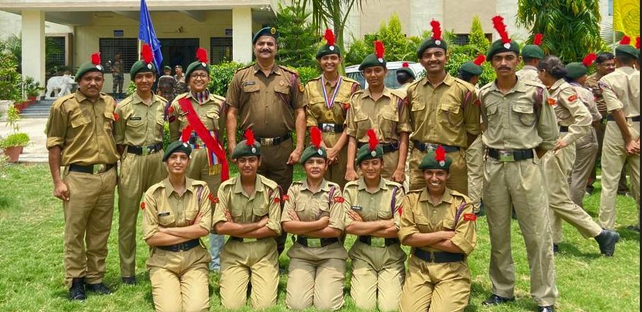 SPSU Cadets Excel in NCC ‘B’ Certificate Examination 2023