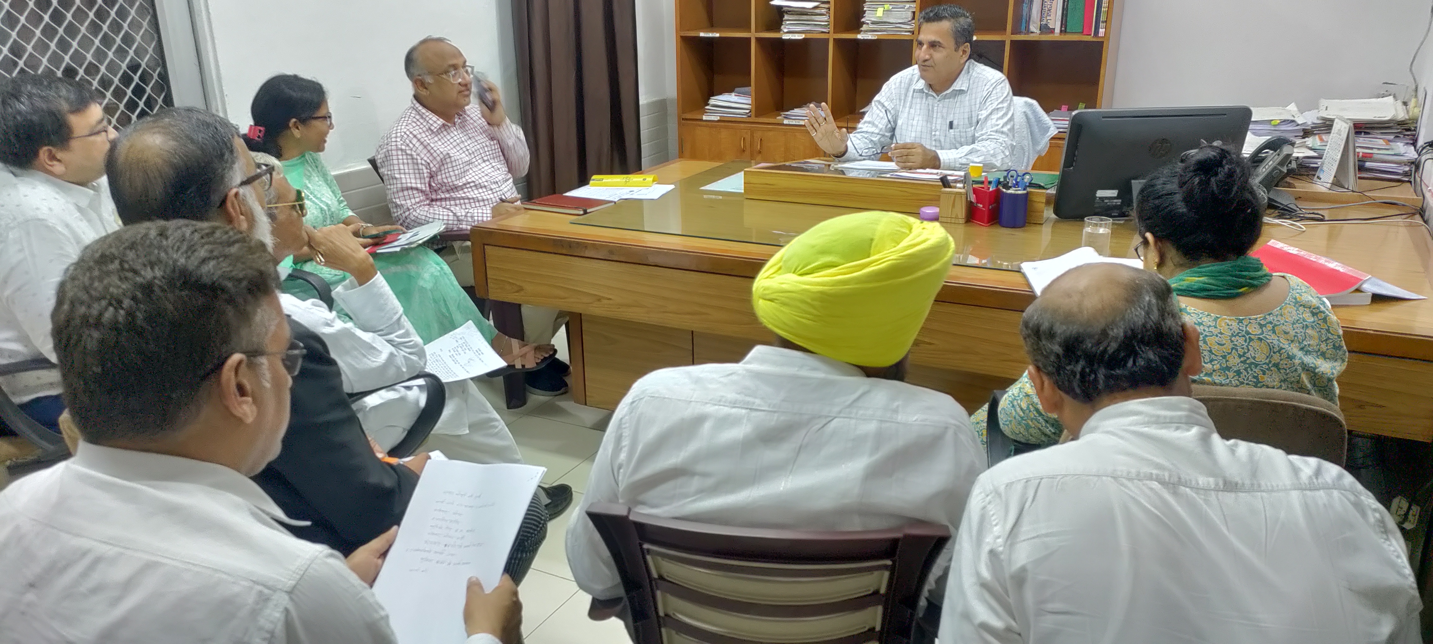 Creation of Five Auxiliary Polling Centers and Building Conversion in Shri Ganganagar District