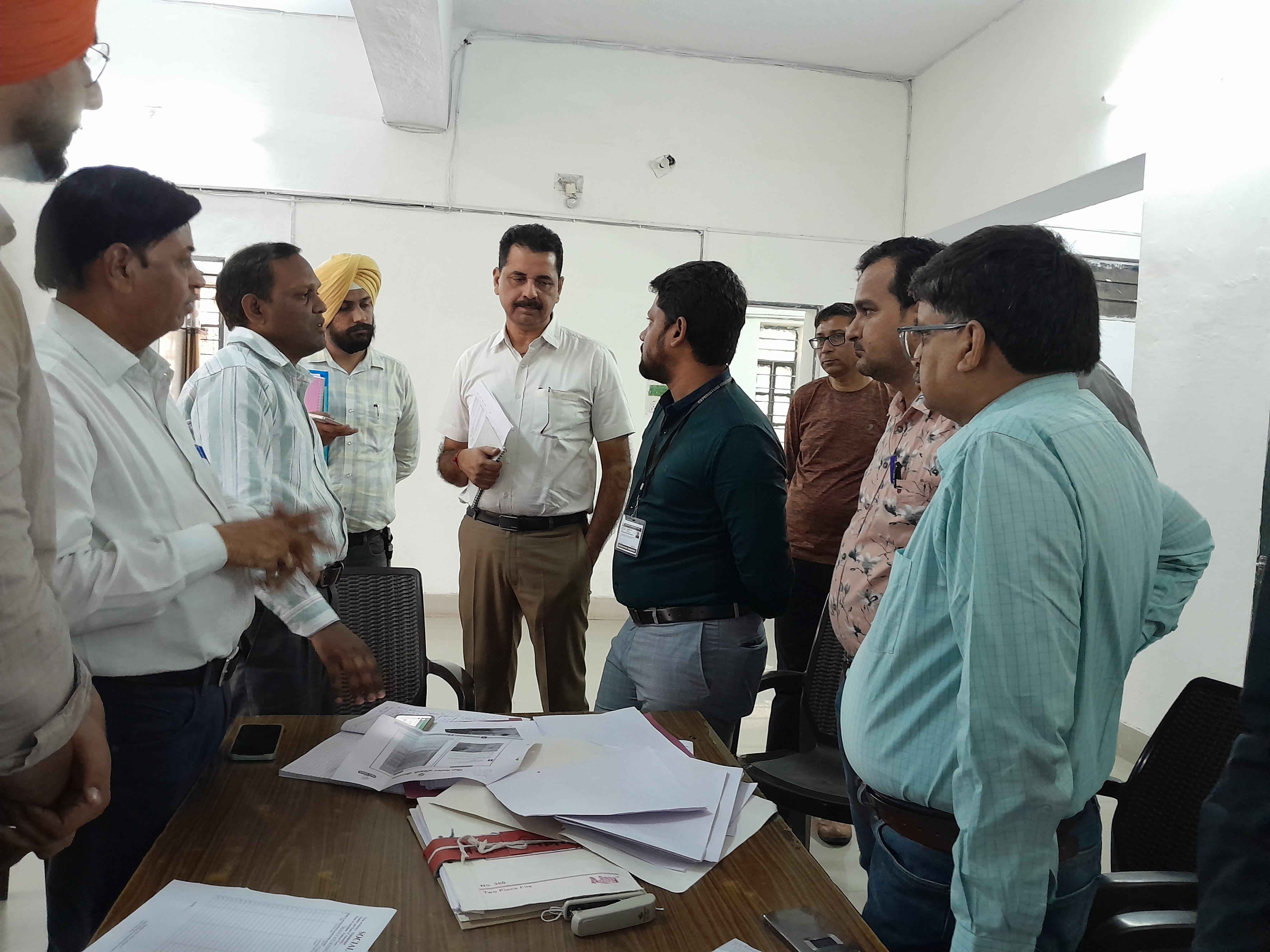 Expenditure Observers Inspect MC, Cable and News and Media Cells