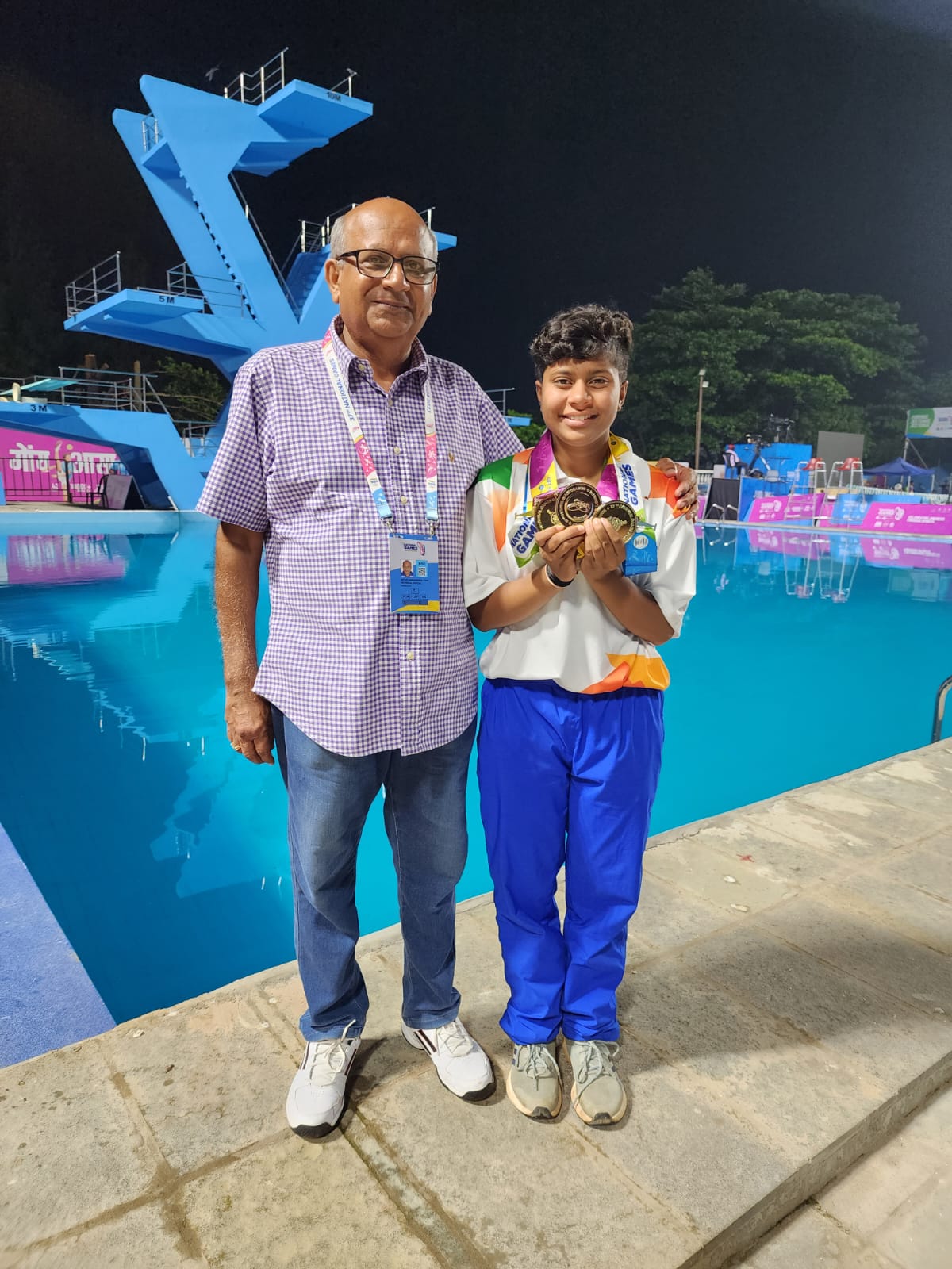 Palak Sharma Makes a Double Golden Splash