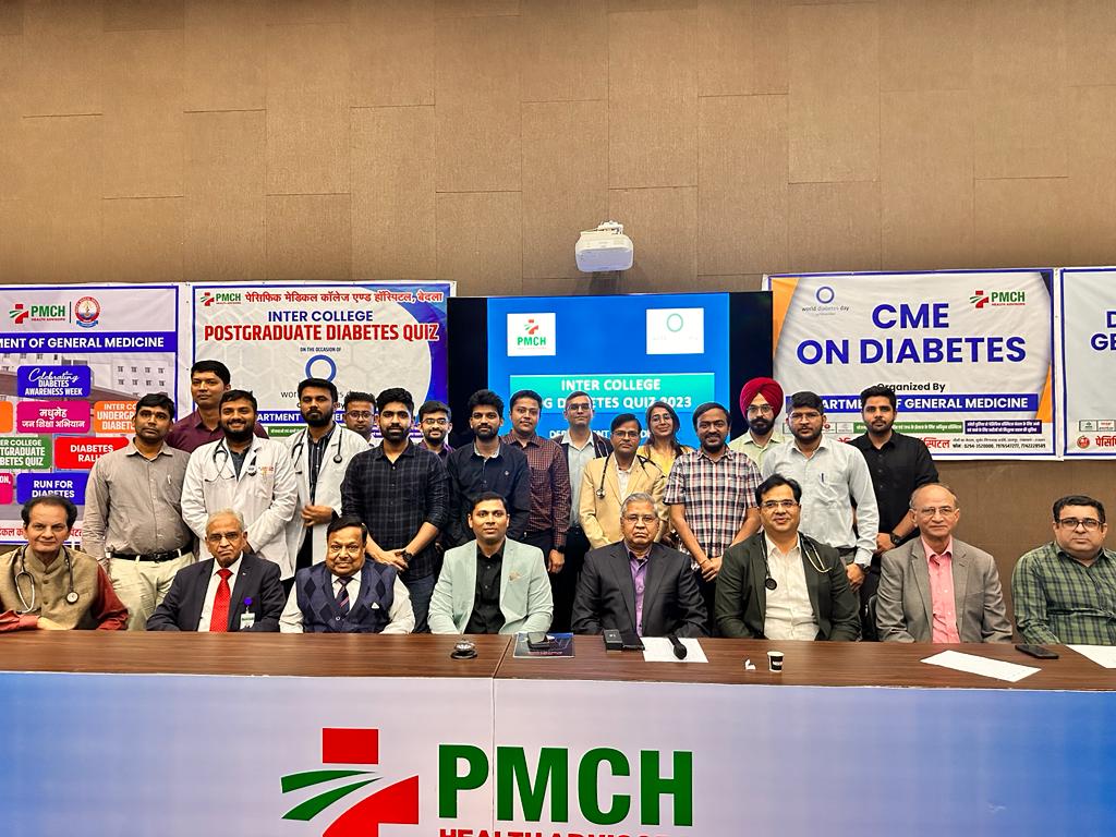 Conclusion of Diabetes Awareness Inter-College Quiz and Rally at Pacific Medical College and Hospital