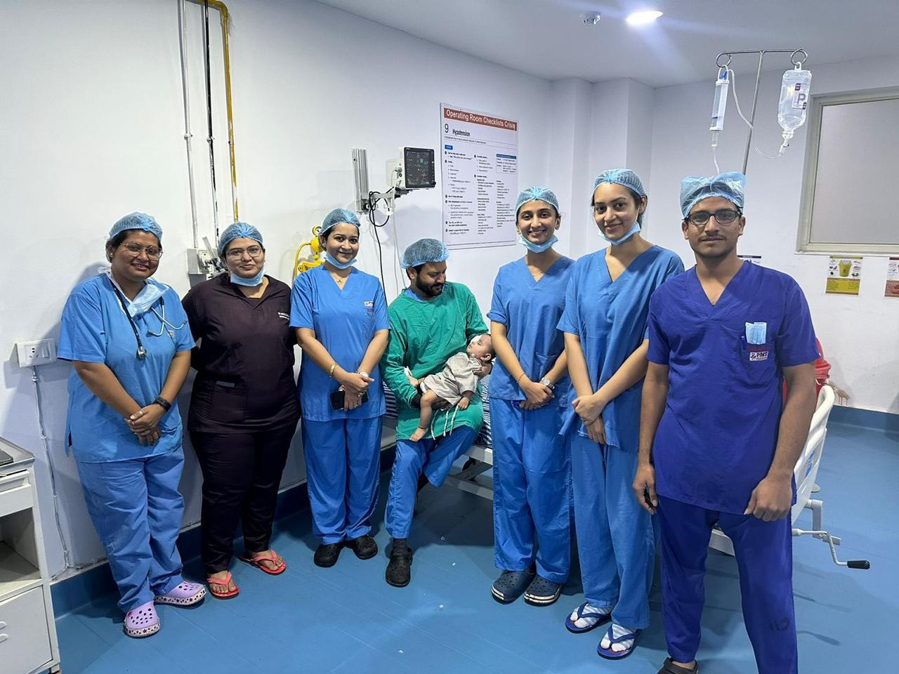 Successful Treatment of Infant's Cataract at PIMS Hospital