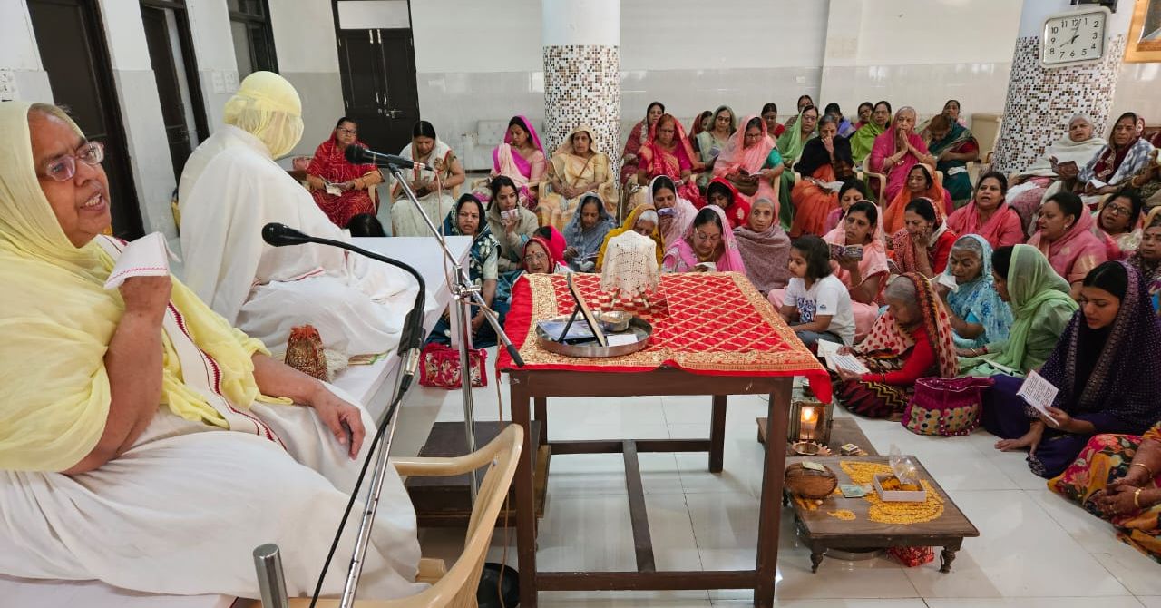 परमात्मा के चैत्यवन्दन विधि में मुद्रा त्रिक करें : साध्वी वैराग्यपूर्णाश्री  