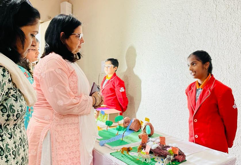 Social Science Exhibition at C.P.S.