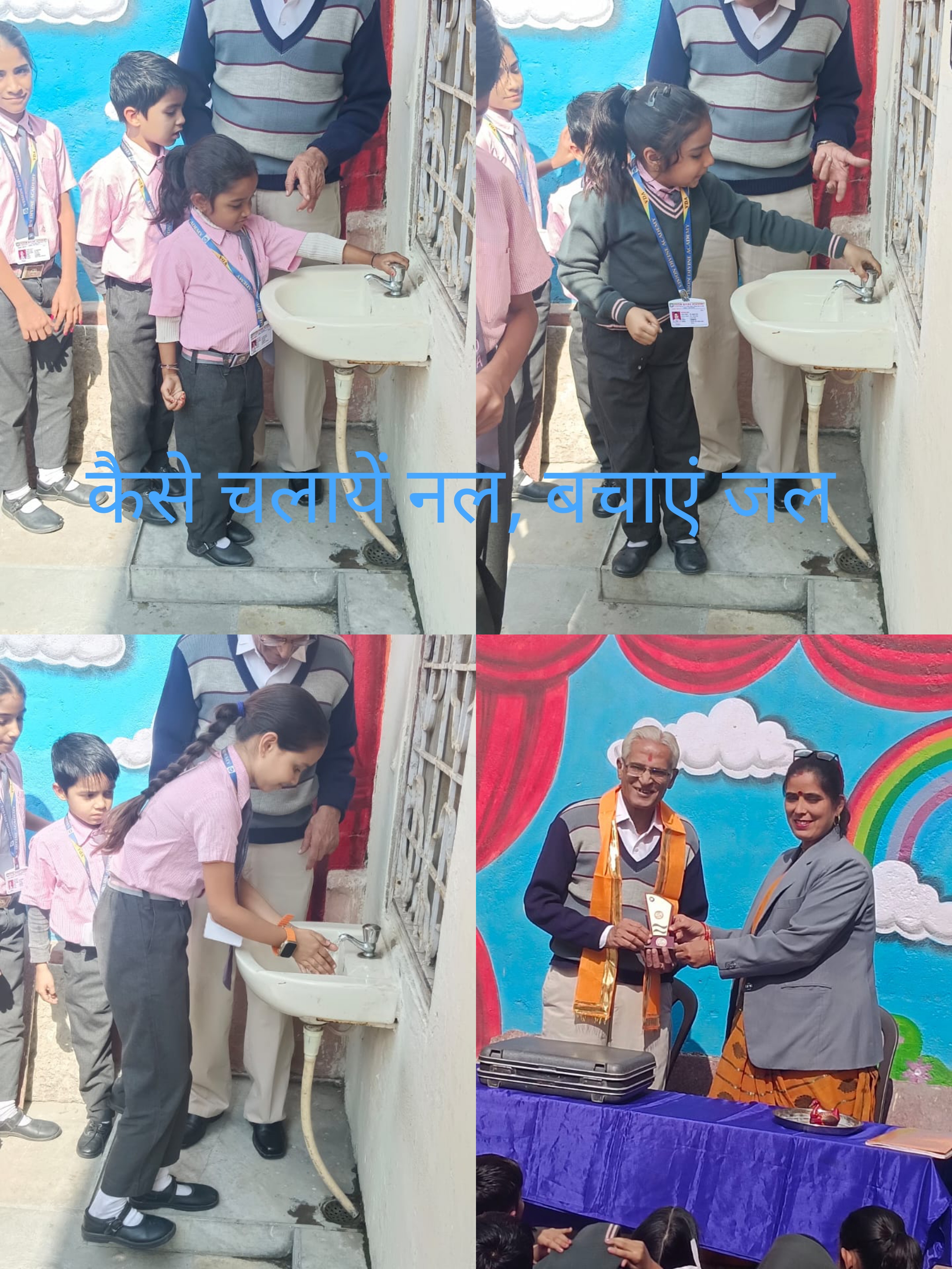 Promoting Water Conservation: "Operate Taps Wisely, Save Water," Urges Vision Divine Academy's Health Campaign