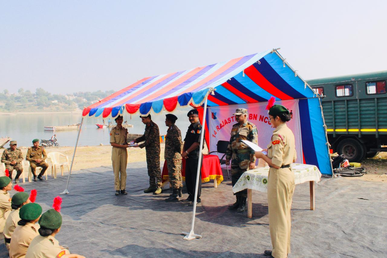 14 RAJASTHAN NCC BATTALION KOTA ORGANISED  ‘PUNEET SAGAR ABHIYAN’