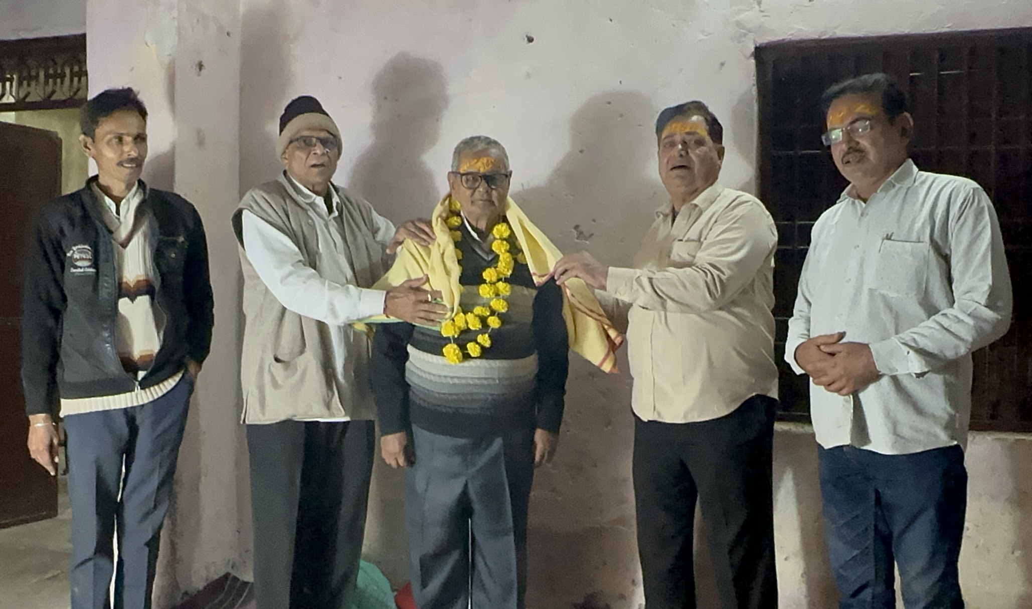 पीताम्बरा आश्रम में विभिन्न अनुष्ठान हुए,