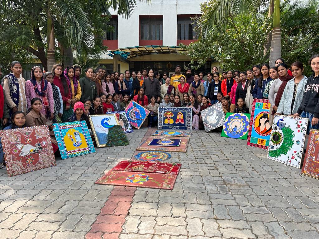 Successful Conclusion of SUPW Camp at SS College of Education, Udaipu