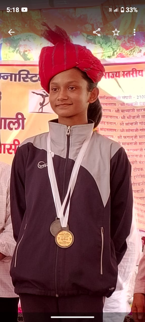 Lavina Gehlot Selected for National Gymnastics Competition