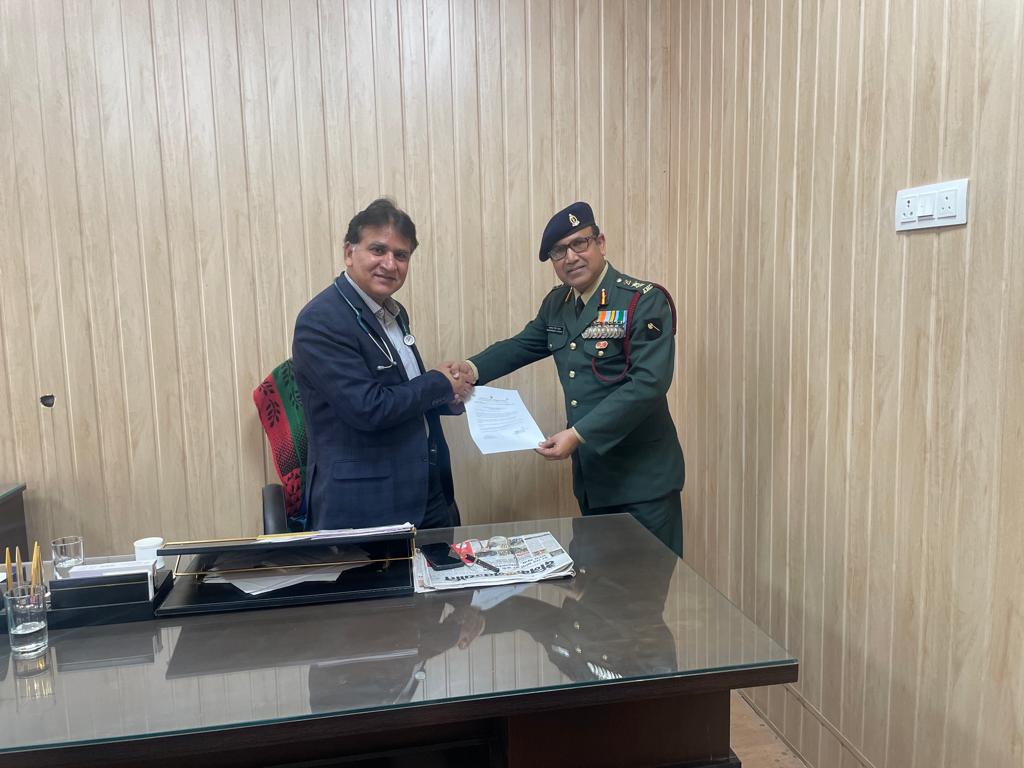 Military Hospital and M.B. Hospital Establish MOU for Healthcare Collaboration