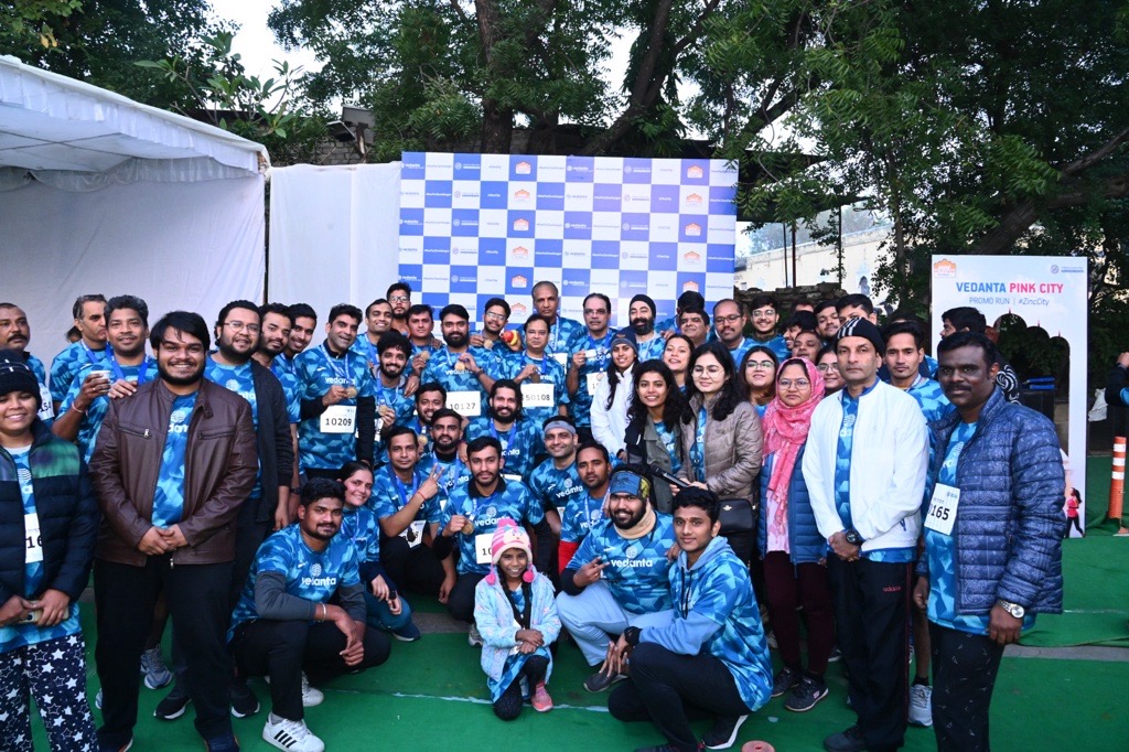 Noble cause of #RunForZeroHunger reaches #ZincCity for the upcoming edition of Vedanta Pink City Half Marathon  