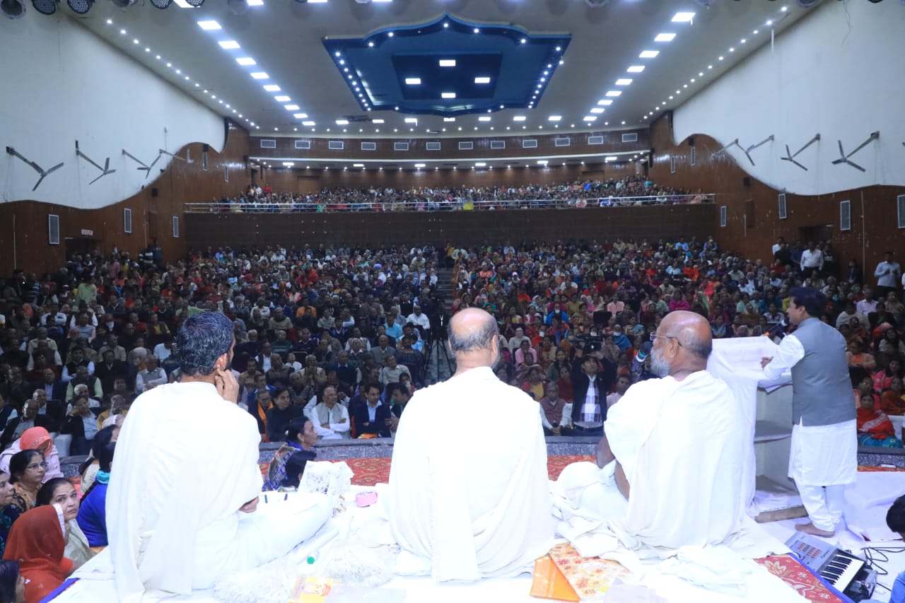 Conclusion Ceremony of Chaturmas for Lalitprabh Sagar and Chandraprabh Sagar