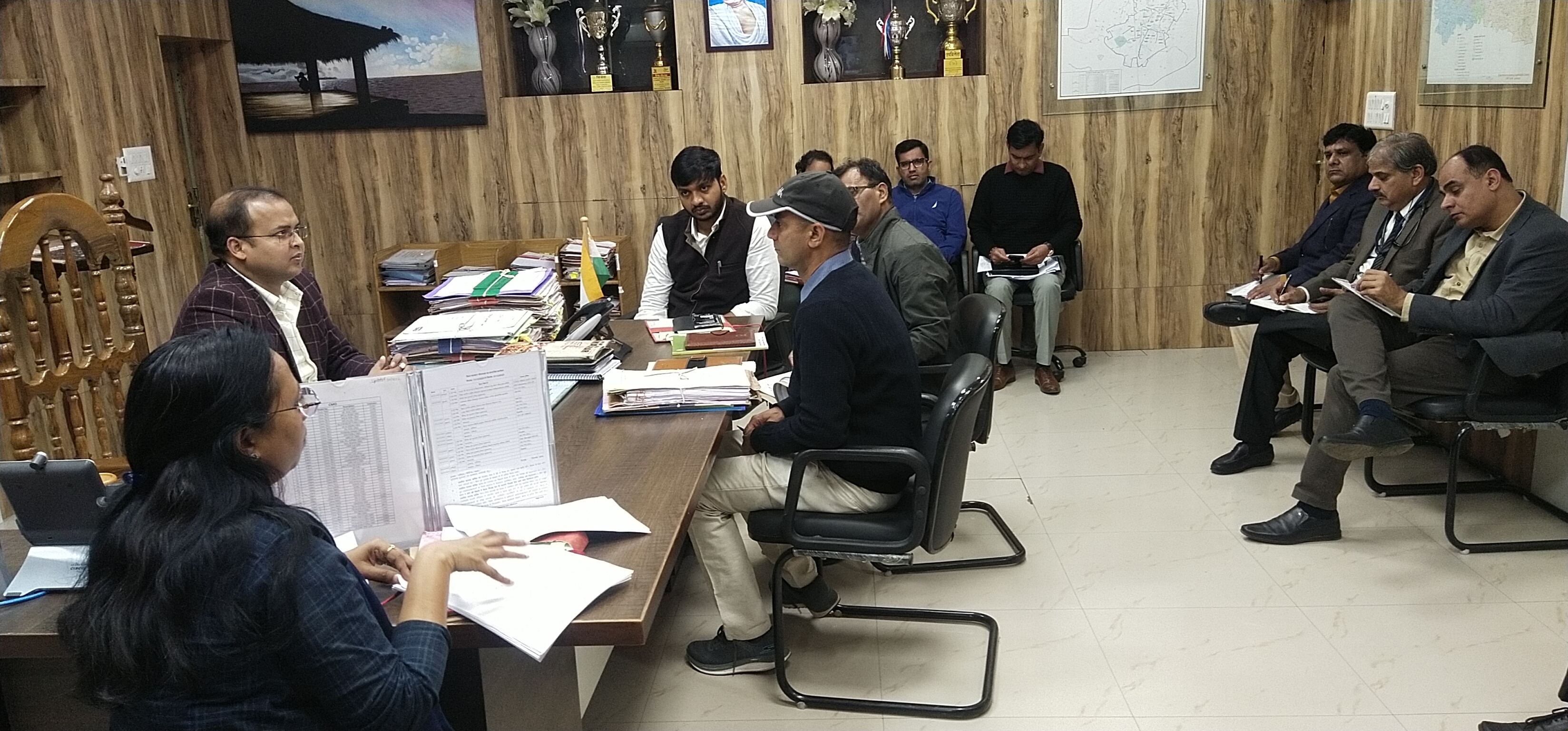 District Collector Ashish Modi Urges Coordination among Departments for Successful Implementation of "Developed India Resolve Journey"