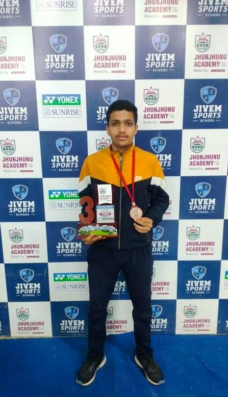 CPS Udaipur :Sanyam Kothari Clinches Bronze Medal