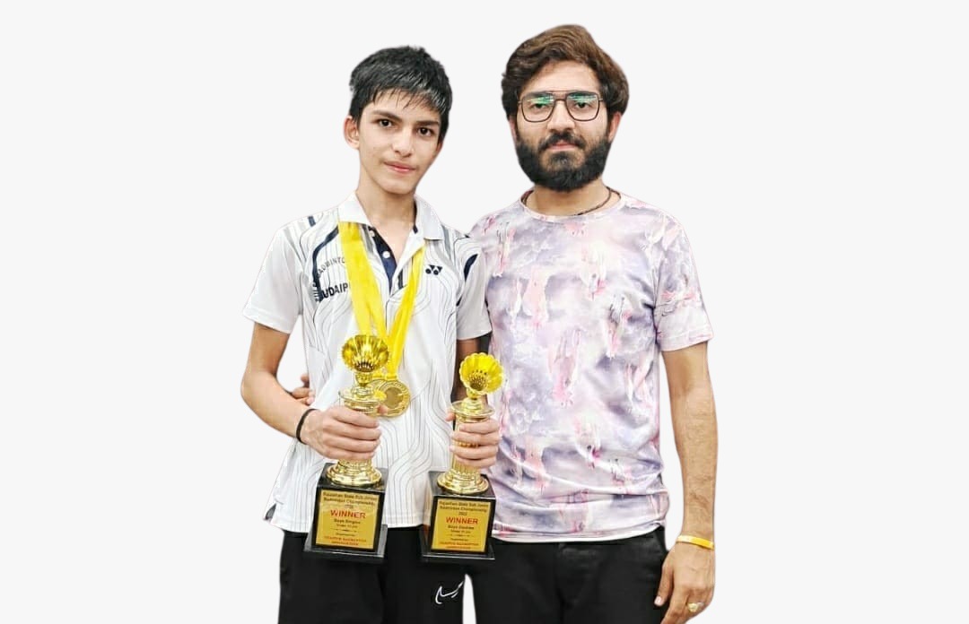 C.P.S. Harman Selected as Captain of Rajasthan Badminton Team