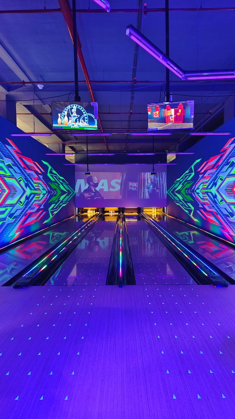 Urban Square Mall Launches LED Game Zone with Unique Bowling Alley Theme