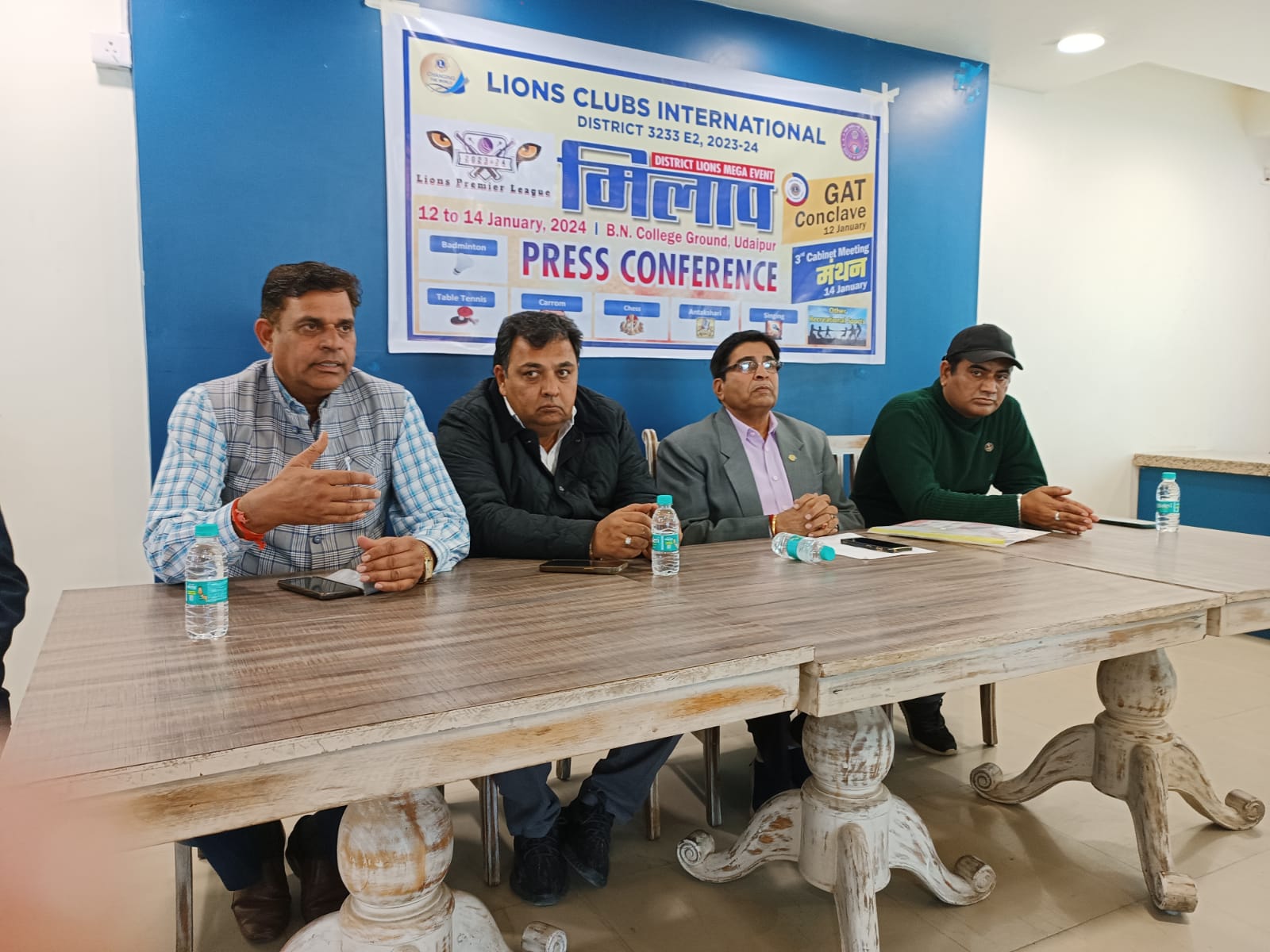 लॉयंस प्रांत 3233 ई-2 में 'मिलाप - 2024' स्पोर्ट्स कार्निवल का आयोजन 12 से 14 जनवरी को