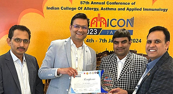 Dr. Atul Luhadia from Udaipur Selected for Panel Discussion at National Allergy and Asthma Conference
