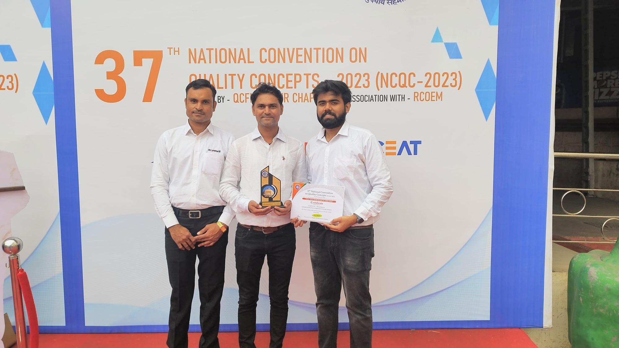 Hindustan Zinc Bags Prestigious NCQC Awards Across Four Business Units