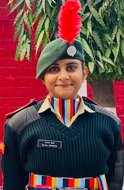  Kajal Chundawat selected for the Republic Day Celebration Camp