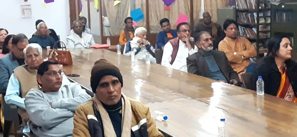 A poetry symposium was organized by the Rajasthan Sahitya Academy