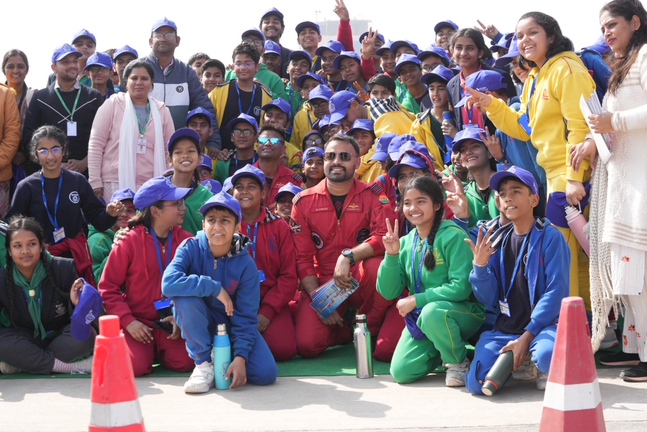 SURYA KIRAN AEROBATIC TEAM DISPLAY HELD AT BIKANER
