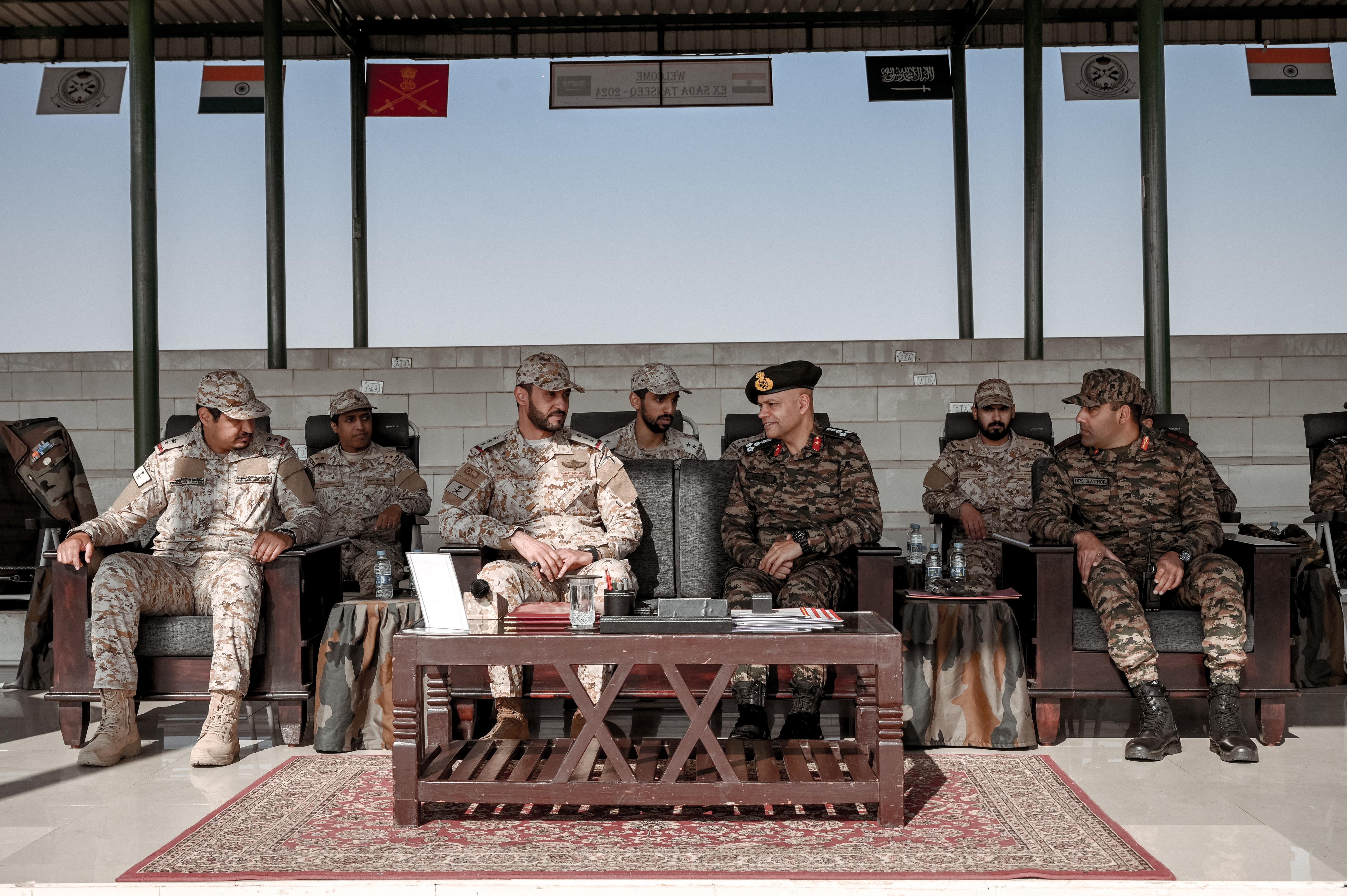 INDIA- SAUDI ARABIA JOINT MILITARY EXERCISE SUCCESSFULLY VALIDATED AT MAHAJAN FIELD FIRING RANGES, RAJASTHAN
