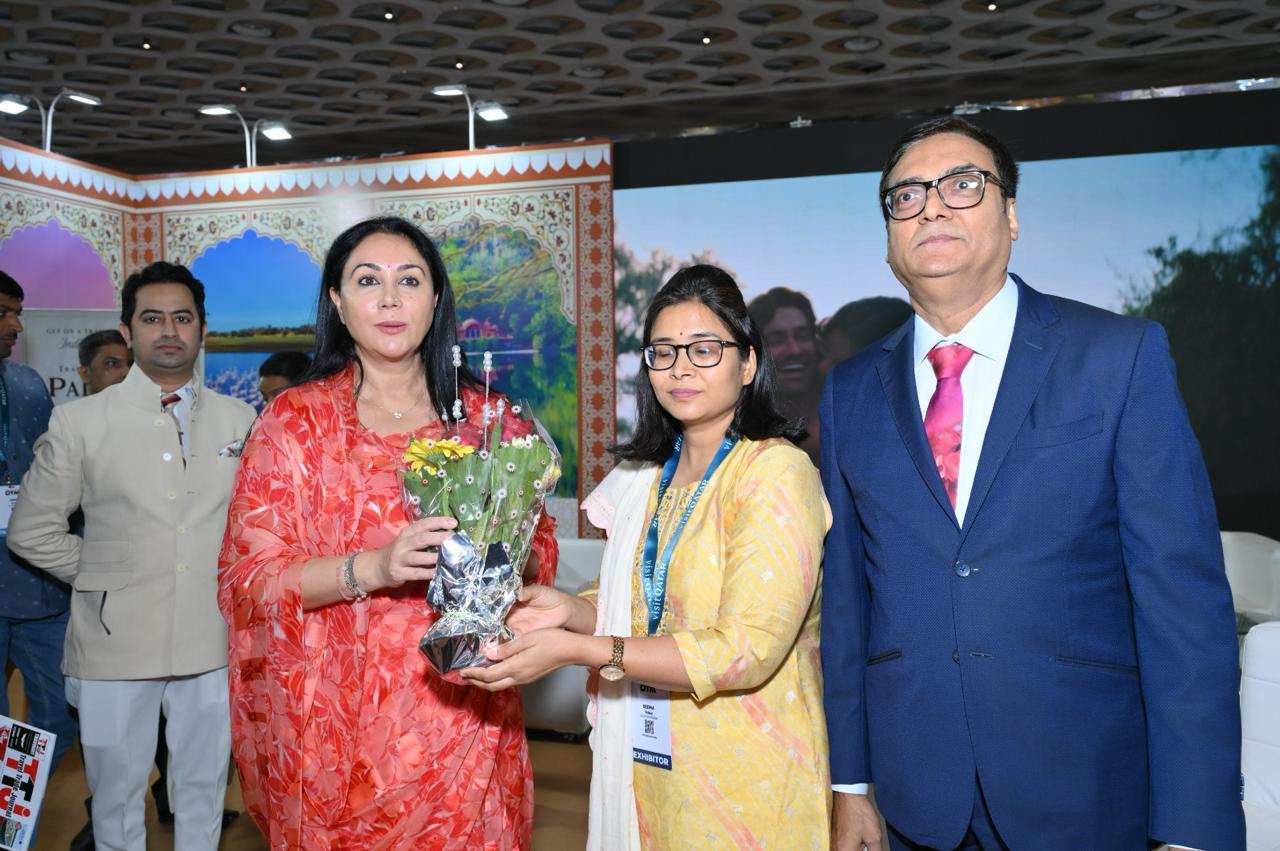 मुम्बई ओटीएम: राजस्थान टूरिज्म को मिला सर्वश्रेष्ठ डिजाइन और सजावट का पुरस्कार