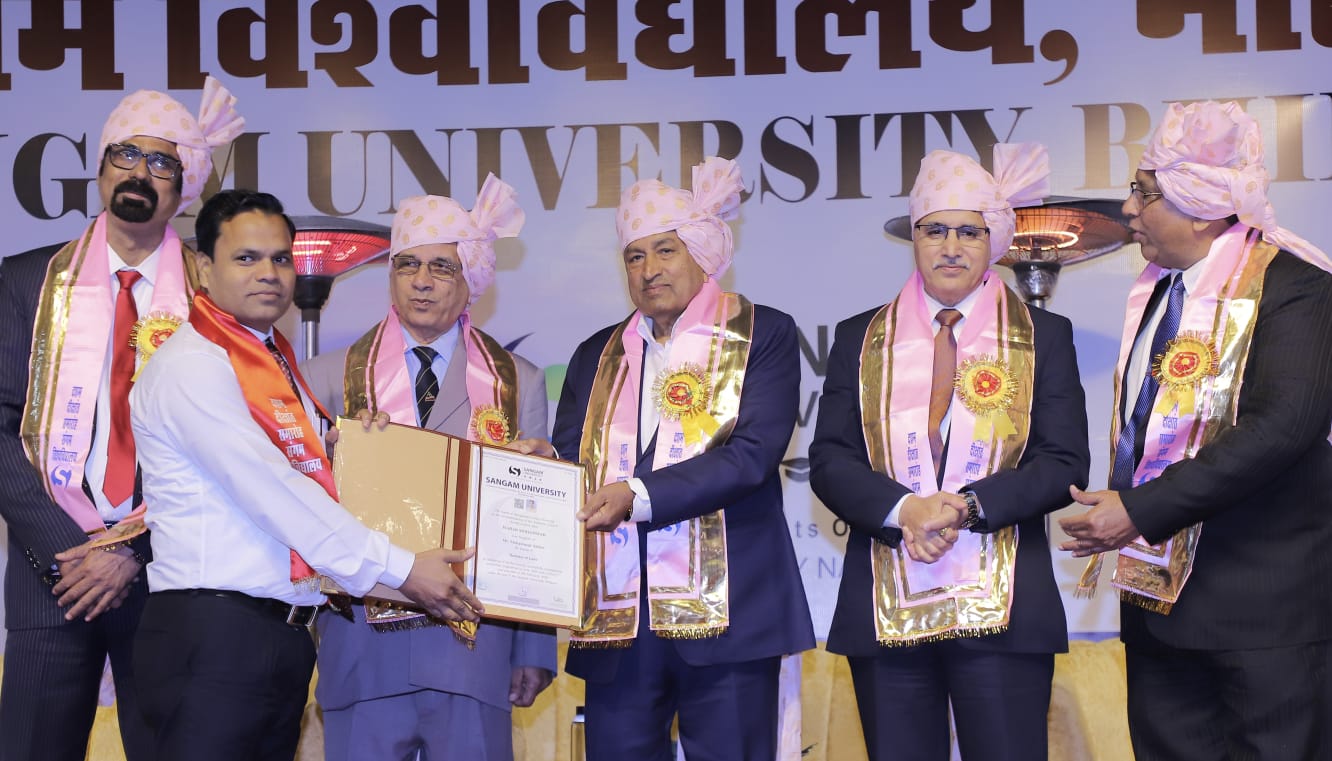 Sangam University Celebrates Tenth Convocation with Elation and Achievements