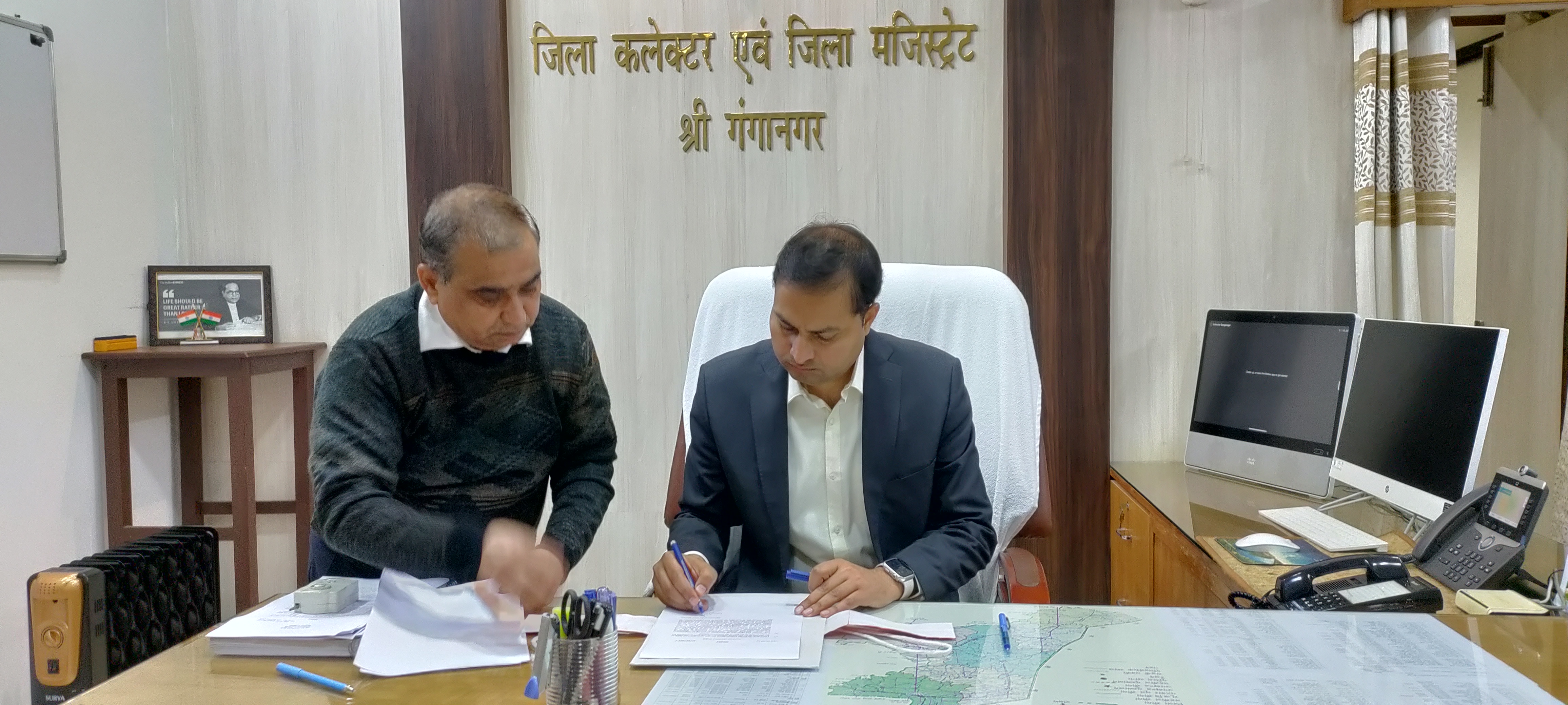 District Collector Mr. Lokabandhu Assumes Office Responsibilities