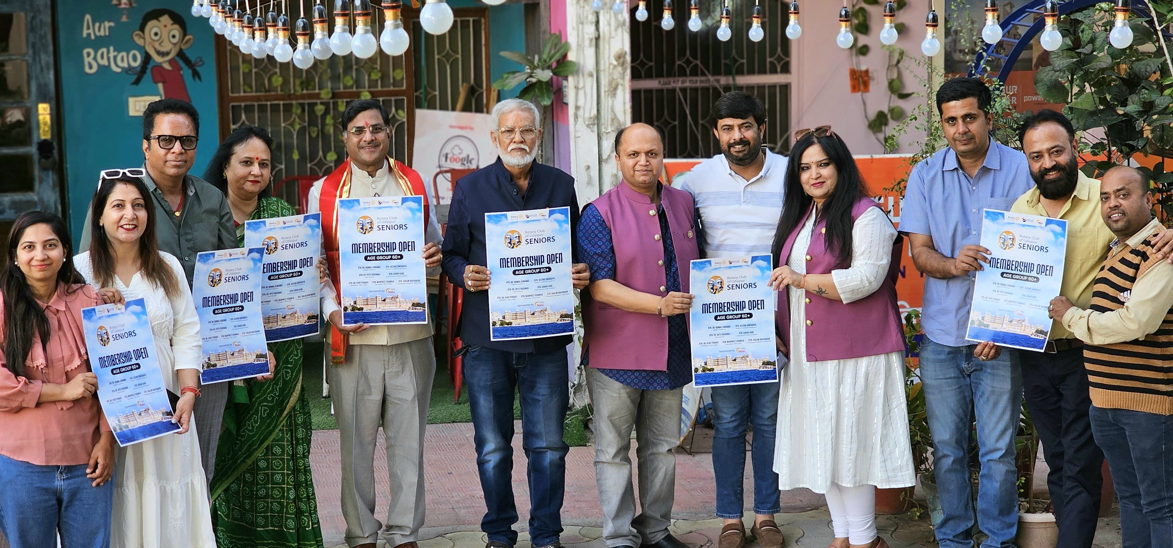 Launch of Rotary Club Seniors on the 119th Rotary International Foundation Day