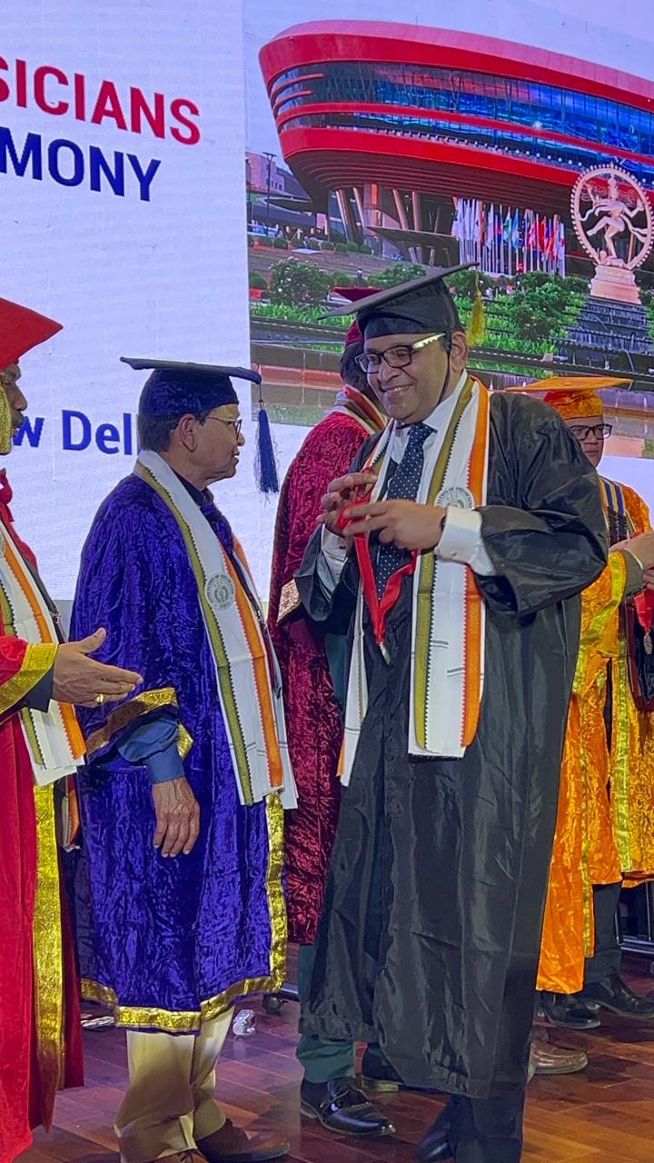  Dr. N. K. Gupta from PIMS Hospital Honored as Fellow of the Indian College of Physicians
