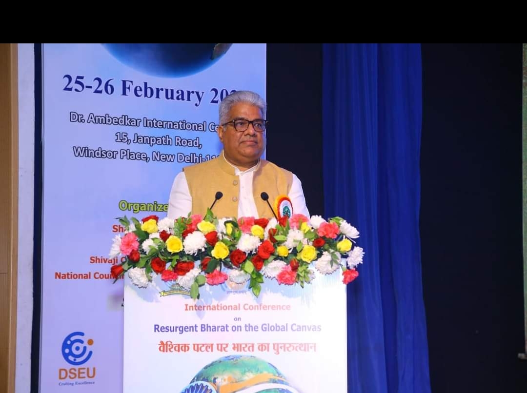 वैश्विक पटल पर भारत का पुनरुत्थान 'व्यवहार में भारतीयता' के विचार से होगा :  केंद्रीय मंत्री भूपेन्द्र यादव