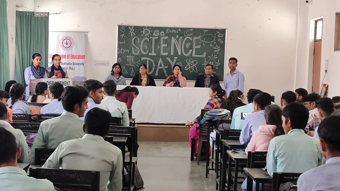 शिक्षा संकाय में विज्ञान दिवस पर कार्यक्रम का आयोजन