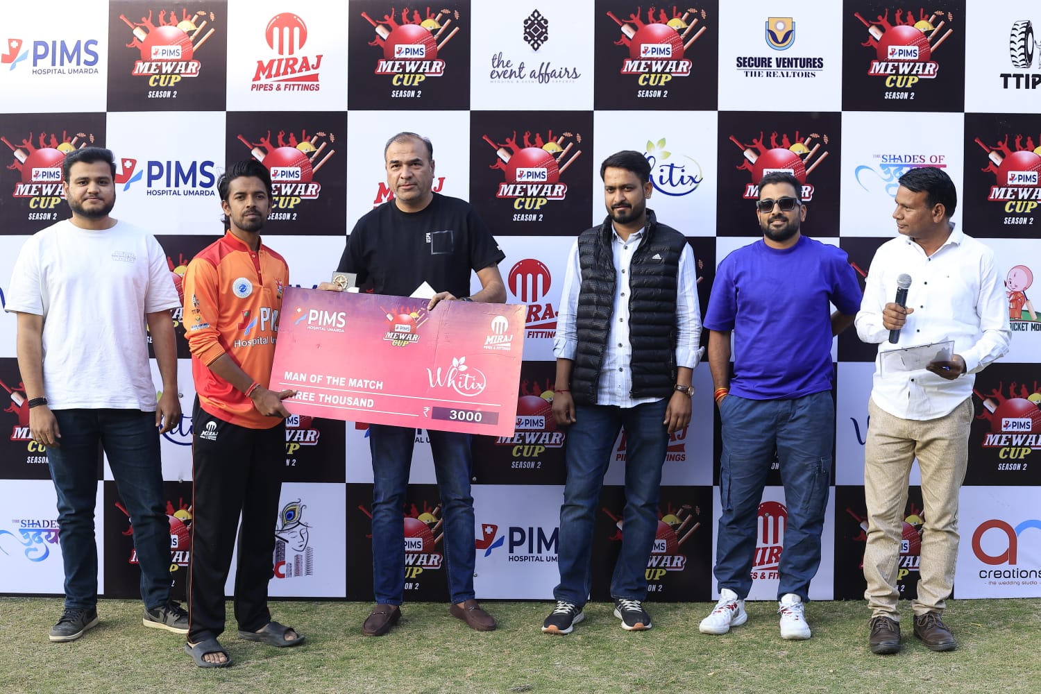 J.R. Cricket Academy Secures Victory Against Titans Club in Mevad Cup Tournament