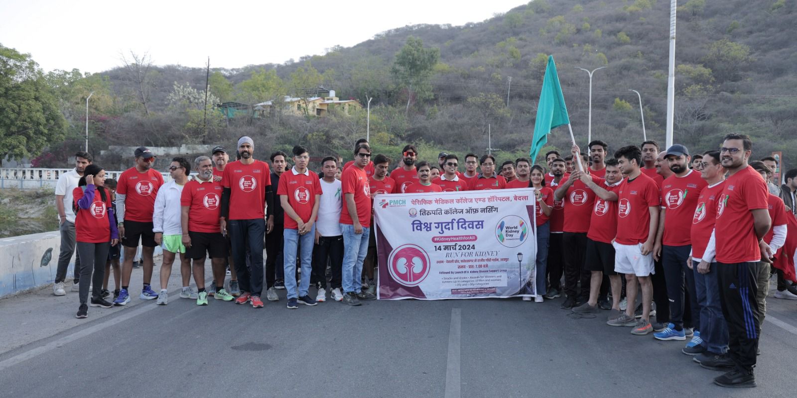 PMCH :Run for Kidney' organized on World Kidney Day