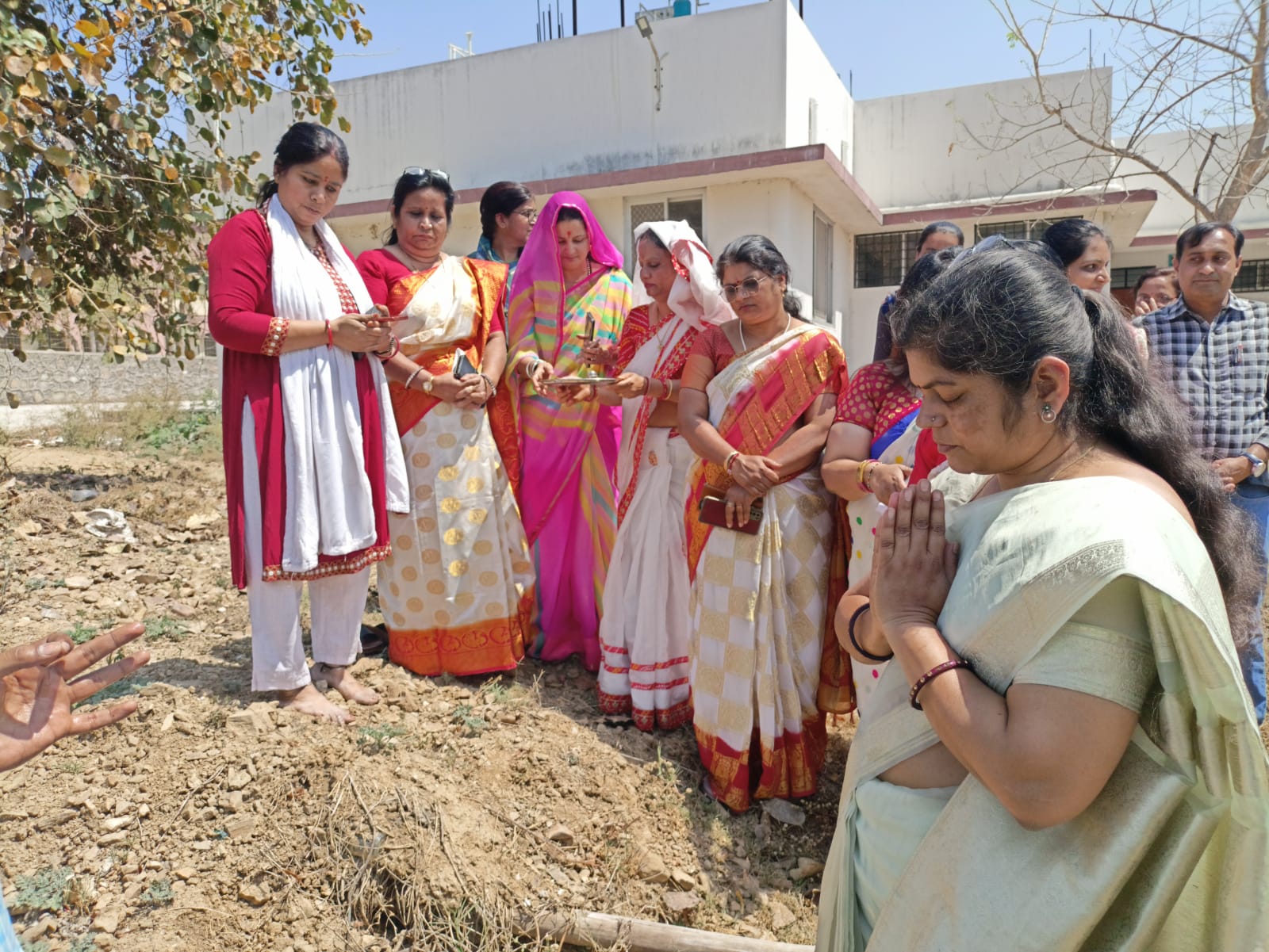 World Water Day and Holi Festival Celebrated by Education Department