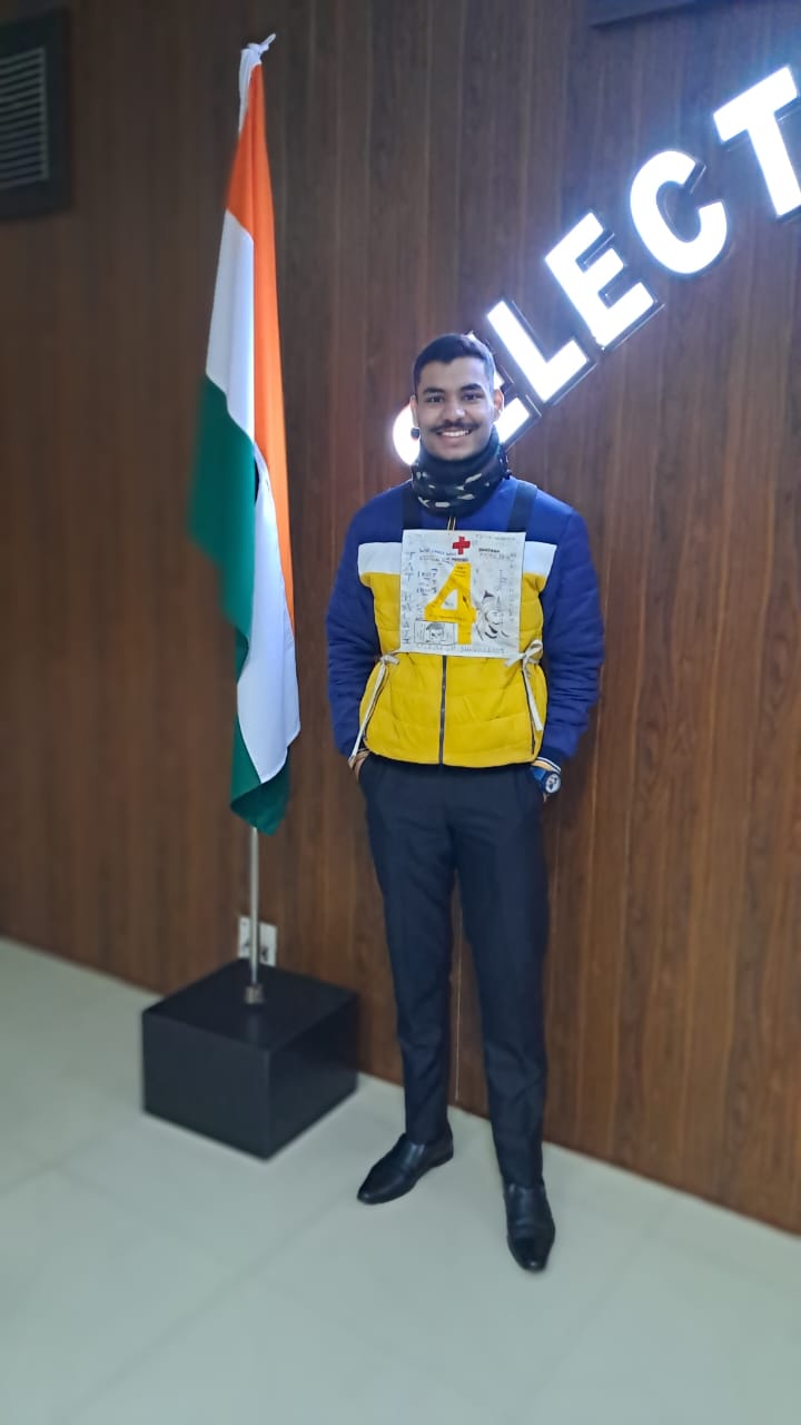 DPS Udaipur Student Chinmay Represents Rajasthan in NDA