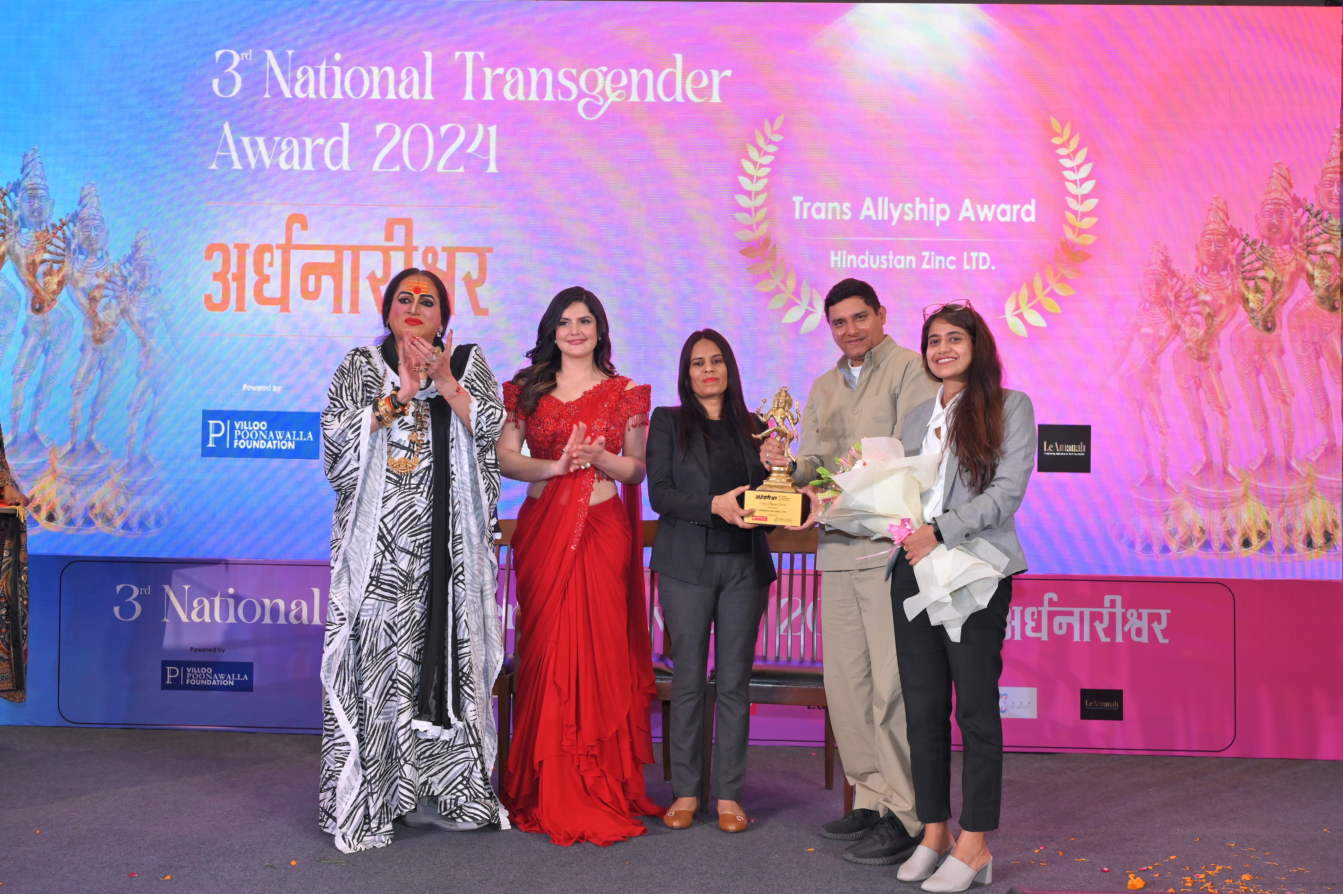 हिंदुस्तान जिंक को तीसरे राष्ट्रीय ट्रांसजेंडर पुरस्कार 2024 में उत्कृष्ट एलजीबीटीक्यूआईए$ हेतु सम्मान