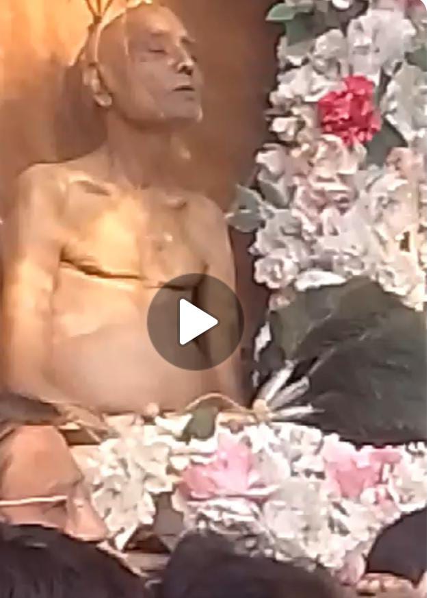 Jain Monk Sudhaye Maharaj's Final Journey to the Heavenly Abode