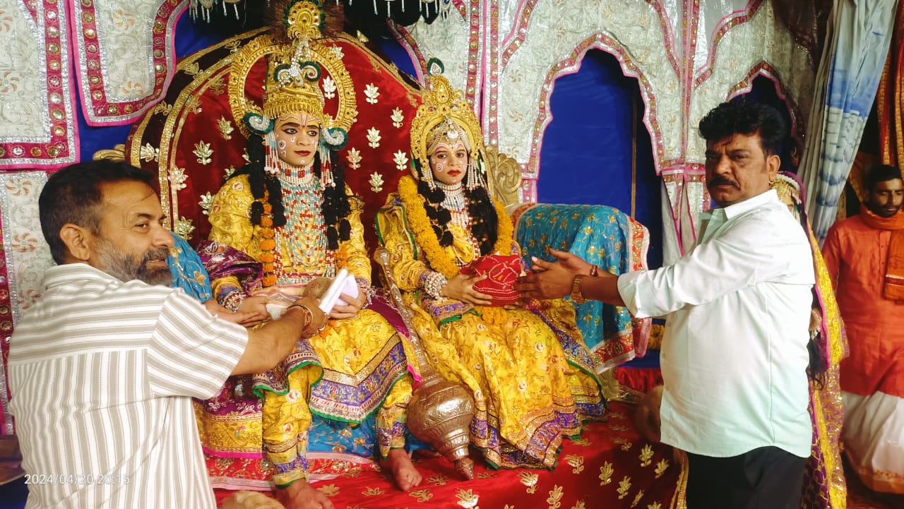Grand Celebration of Shri Manshapurna Hanuman Chhappan Bhog Silver Jubilee