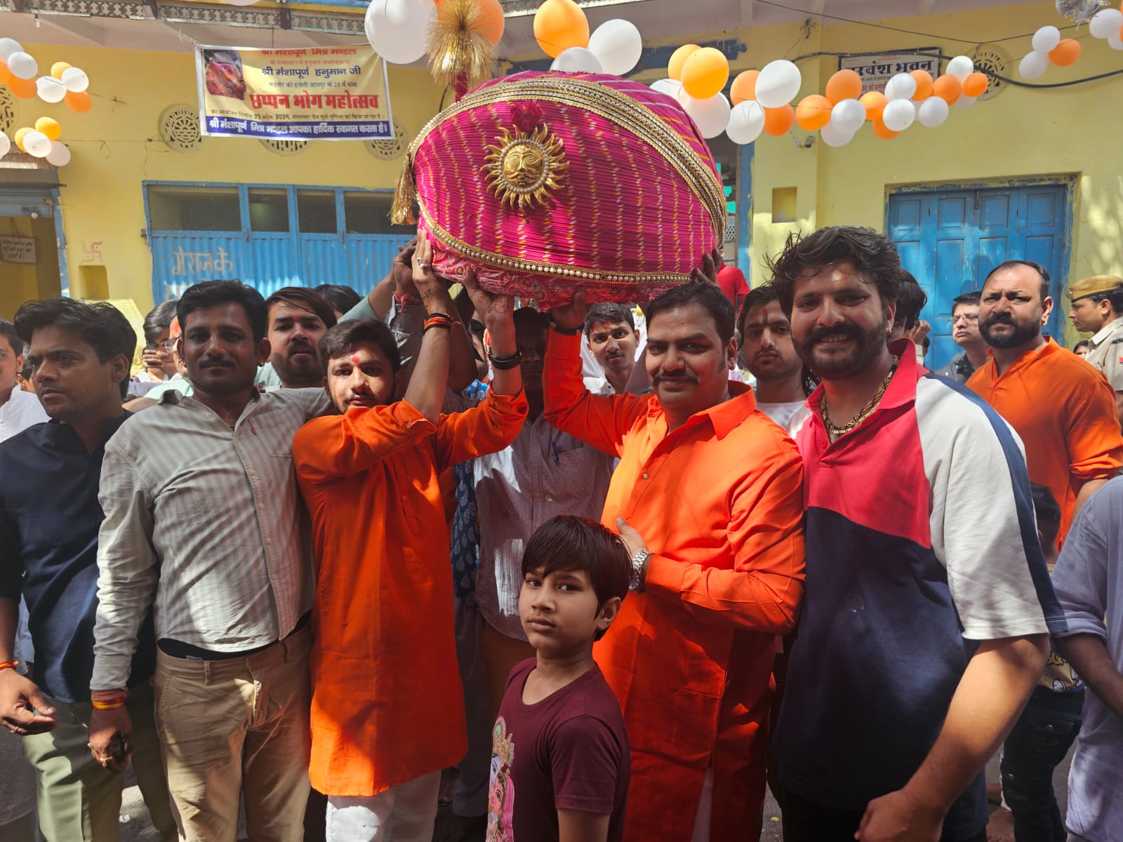 Grand Celebration Marks Lord Hanuman's Birth Anniversary in Udaipur*